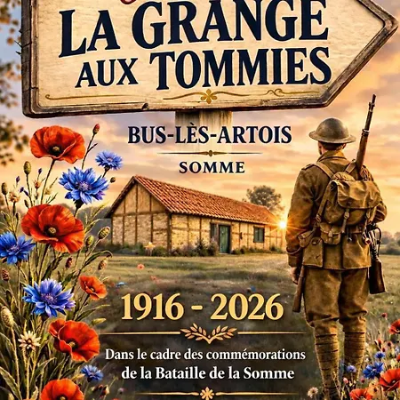 La Grange Aux Tommies-pays Du Coquelicot-somme Battlefields Ferienhaus *